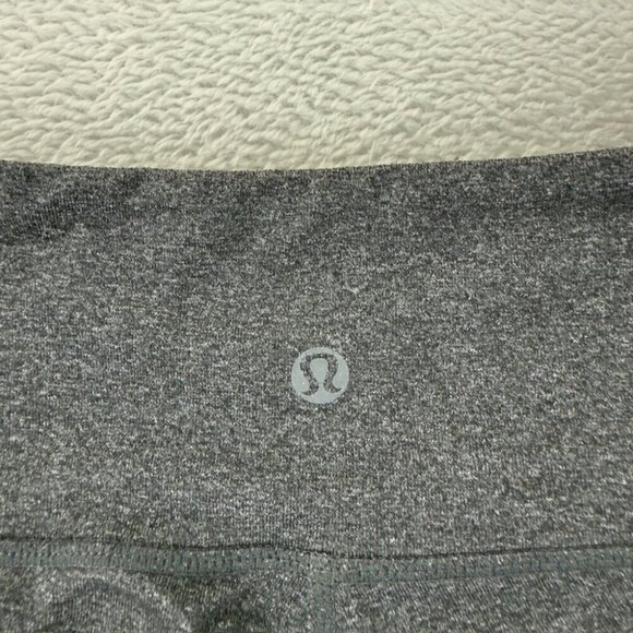 Lululemon Cropped Grey Leggings Women’s Size 4 - Picture 7 of 9